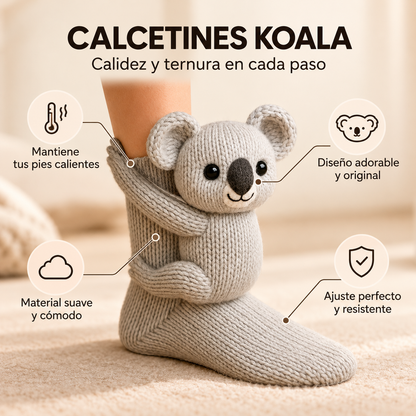 Tejio™ - Calcetines Koala Abrazadores