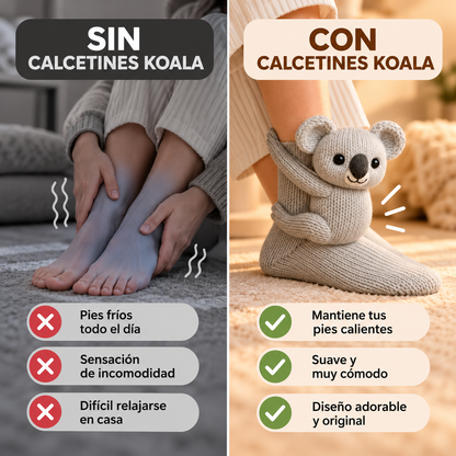 Tejio™ - Calcetines Koala Abrazadores