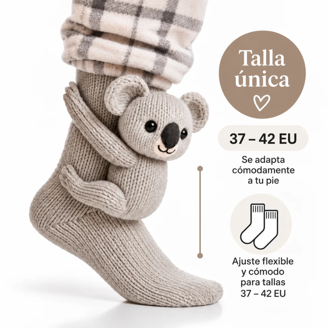 Tejio™ - Calcetines Koala Abrazadores